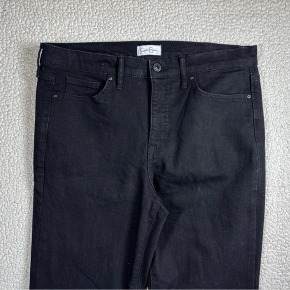 Jessica Simpson Women’s Slight Flare Black Soft  Stretch 10/30 Boot Cut Jeans - Picture 2 of 16